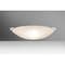 Besa Lighting Sonya 17 Ceiling, Glitter, White Clips, 2x100W Halogen 8418GL-WH - alternate 1